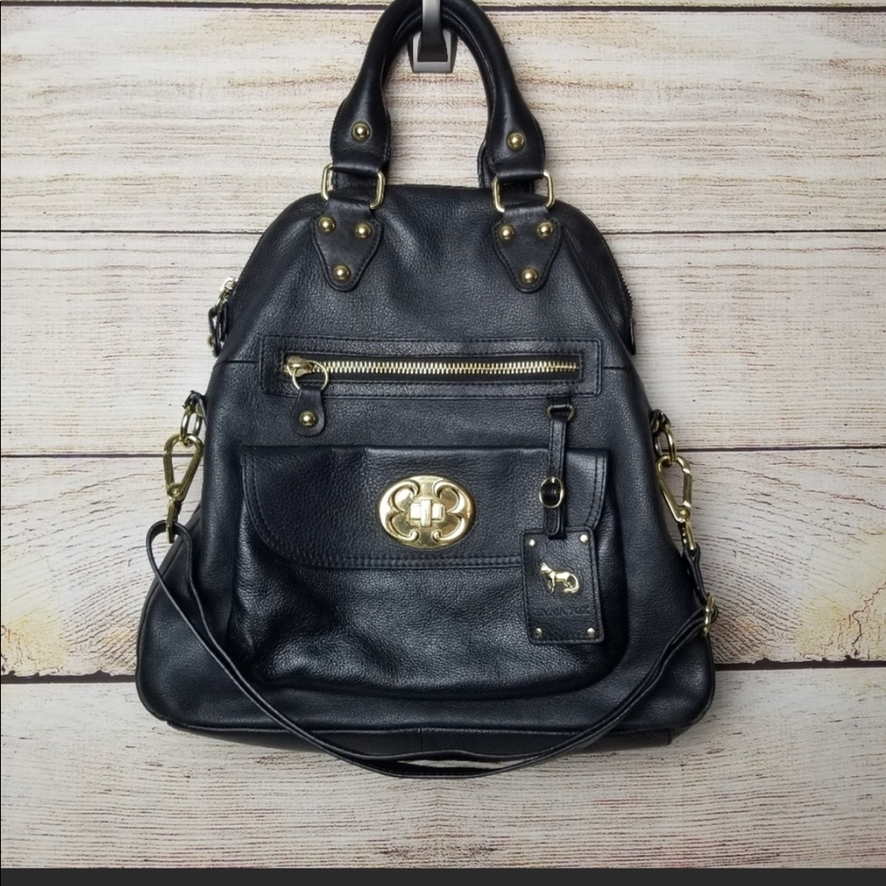 Beautiful Emma Fox buttery soft leather handbag